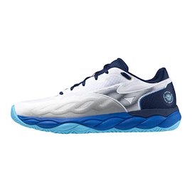 Pánska tenisová obuv Mizuno Wave Enforce Court AC White/Estate Blue/River Blue