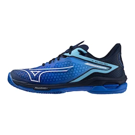 Pánska tenisová obuv Mizuno Wave Exceed Tour 6 CC Mugen Blue/White/Dress Blues