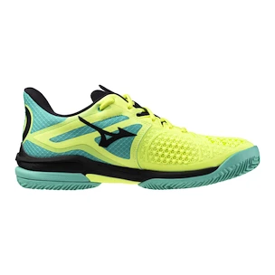 Pánska tenisová obuv Mizuno Wave Exceed Tour 6 CC Sunny Lime/Black/Atlantis  EUR 42