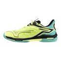 Pánska tenisová obuv Mizuno Wave Exceed Tour 6 CC Sunny Lime/Black/Atlantis  EUR 42