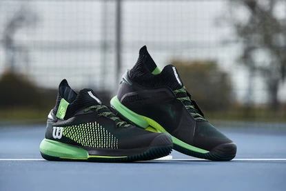 Pánska tenisová obuv Wilson Kaos Rapide SFT Black/Green