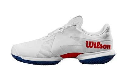 Pánska tenisová obuv Wilson Kaos Swift 1.5 Clay White/Deja Vu Blue