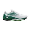 Pánska tenisová obuv Wilson Rush Pro 4.0 Clay White/Green  EUR 41 1/3