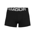 Pánske boxerky Under Armour  Charged Cotton 3" 3 Pack black Dynamic S