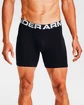 Pánske boxerky Under Armour  Charged Cotton 6" 3 Pack black