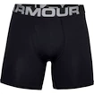 Pánske boxerky Under Armour  Charged Cotton 6" 3 Pack black S