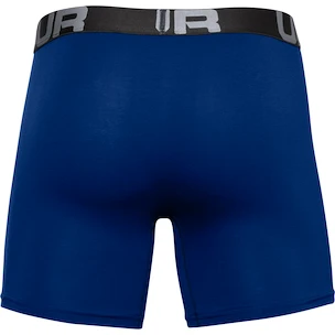 Pánske boxerky Under Armour  Charged Cotton 6in 3 Pack-BLU S