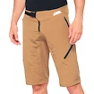 Pánske cyklistické kraťasy 100%  Airmatic Shorts Caramel 36