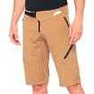 Pánske cyklistické kraťasy 100%  Airmatic Shorts Caramel