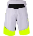 Pánske cyklistické kraťasy Force  Storm grey/yellow