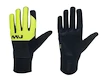 Pánske cyklistické rukavice NorthWave  Fast Gel Glove Black/Yellow Fluo S