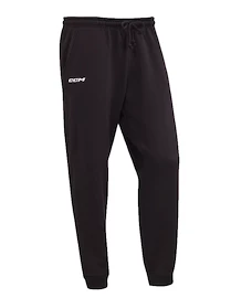 Pánske nohavice CCM Team Fleece Cuffed Jogger Black