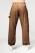 Pánske nohavice Nebbia  Washed-off Gym Sweatpants Baggy Style GYM BRO Ligth Brown