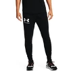 Pánske nohavice Under Armour  RIVAL TERRY JOGGER Black