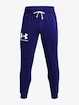 Pánske nohavice Under Armour  RIVAL TERRY JOGGER-BLU