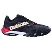 Pánske padelové topánky Babolat  Jet Premura 2 Men Black/Tomato Red