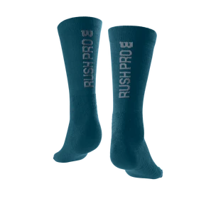 Pánske ponožky Wilson  Rush Pro Crew Sock Blue Coral  S/M