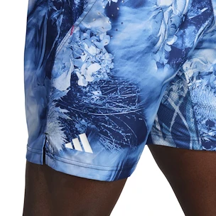 Pánske šortky adidas  Melbourne Ergo Tennis Graphic Shorts Blue XL