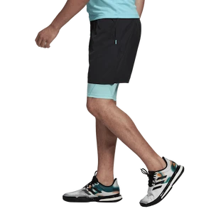 Pánske šortky adidas  Paris 2 in 1 Short Carbon XXL