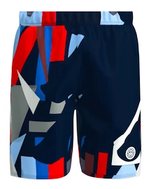 Pánske šortky BIDI BADU New York 2024 7Inch Shorts Dark Blue/Red