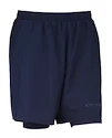 Pánske šortky CCM  2 IN 1 Training Short True Navy