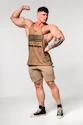 Pánske šortky Nebbia  Gym Sweatshorts GYM BRO Light Brown