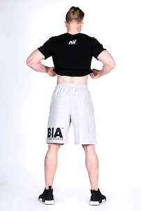 Pánske šortky Nebbia  Iconic shorts "Back To The Hard Core Roots" 343 grey XL