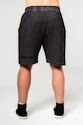 Pánske šortky Nebbia  Washed-off Gym Sweatshorts NO BS Black