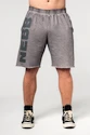 Pánske šortky Nebbia  Washed-off Gym Sweatshorts NO BS Light Grey M