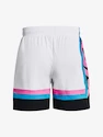 Pánske šortky Under Armour  Baseline Woven Short II-WHT