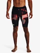 Pánske šortky Under Armour  IsoChill Prtd Long Sts-BLK