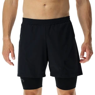 Pánske šortky UYN  RUNNING EXCELERATION OW PERFORMANCE 2IN1 SHORT Black