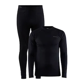 Pánske termoprádlo Craft Core Warm Baselayer Black