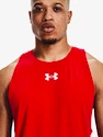 Pánske tielko Under Armour  BASELINE COTTON TANK-RED