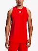 Pánske tielko Under Armour  BASELINE COTTON TANK-RED S