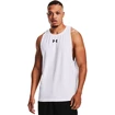 Pánske tielko Under Armour  BASELINE COTTON TANK White