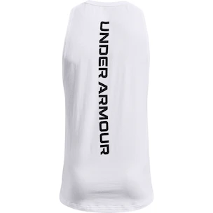 Pánske tielko Under Armour  BASELINE COTTON TANK White