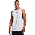 Pánske tielko Under Armour  BASELINE COTTON TANK White S