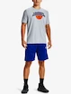 Pánske tielko Under Armour  BBALL BRANDED WRDMRK SS-GRY