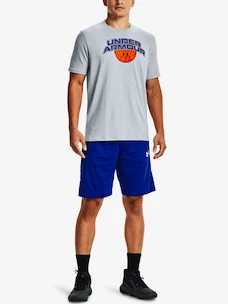 Pánske tielko Under Armour  BBALL BRANDED WRDMRK SS-GRY L