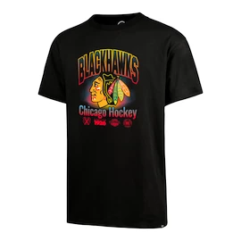 Pánske tričko 47 Brand NHL Chicago Blackhawks Graphic ’47 Drop Shoulder Tee