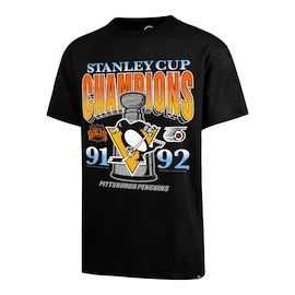 Pánske tričko 47 Brand NHL Pittsburgh Penguins Graphic ’47 Drop Shoulder Tee