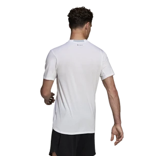 Pánske tričko adidas  Designed For Training Tee White S