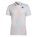 Pánske tričko adidas  Melbourne Freelift Polo White M