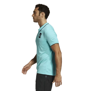 Pánske tričko adidas  Paris Freelift Polo Aqua XXL