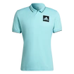 Pánske tričko adidas  Paris Freelift Polo Aqua XXL