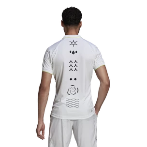 Pánske tričko adidas  Paris Freelift Polo White