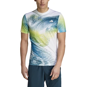 Pánske tričko adidas  Printed Tee Pro White M