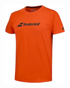 Pánske tričko Babolat  Exercise Babolat Tee Men Fiesta Red M