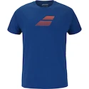 Pánske tričko Babolat  Exercise Big Flag Tee Men Dark Blue